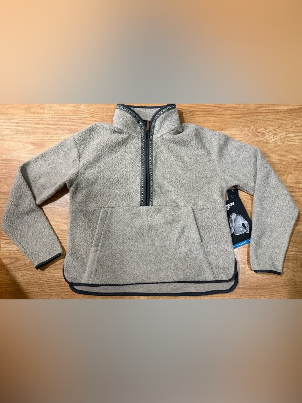 Kuhl Women’s M “Hygge” 1/2 Zip - Natural - NWT